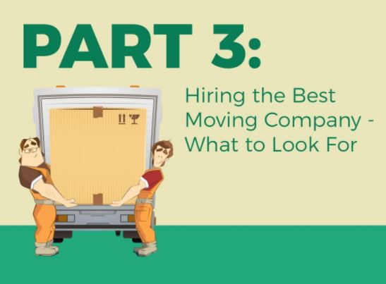 The Value of Hiring a Professional Moving Company – Part 3: Hiring the Best Moving Company – What to Look For