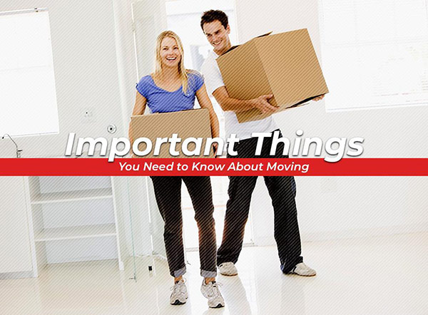 Important Things You Need to Know About Moving