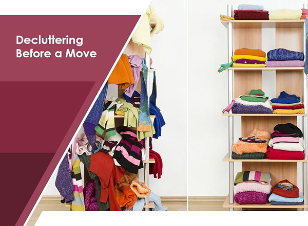 Decluttering Before a Move