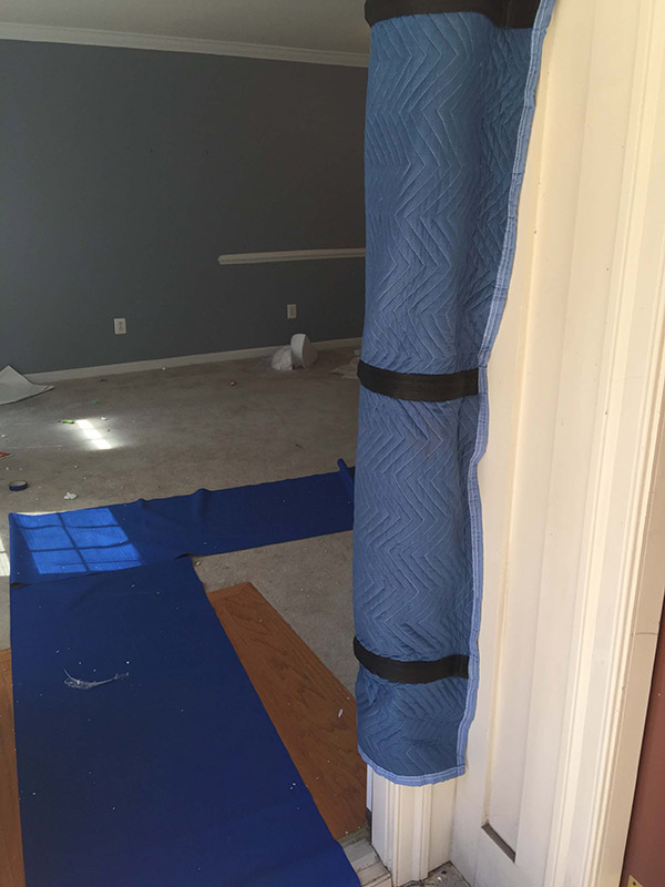 Floor And Door Jamb Protection