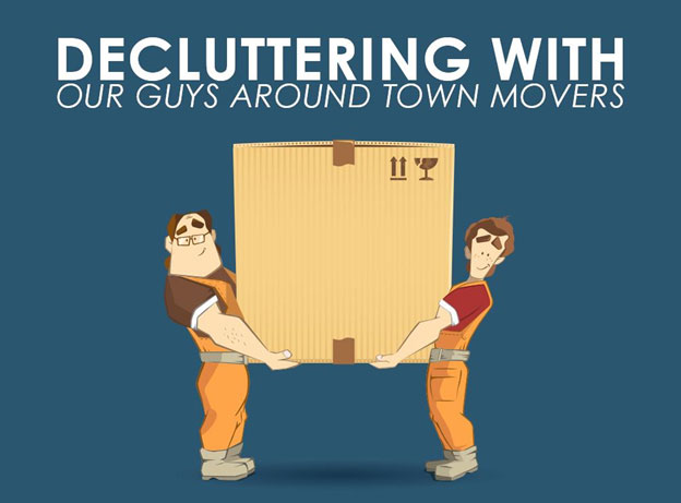 Decluttering with Around Town Movers